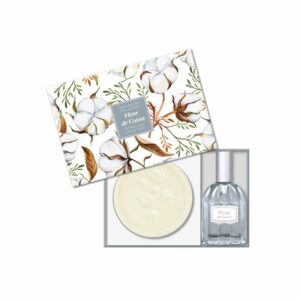 Coffret Savon et Eau de Toilette, Fleur de Coton