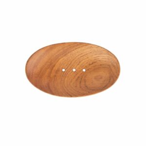 Porte-savon en bois de neem naturel pour savon solide 1