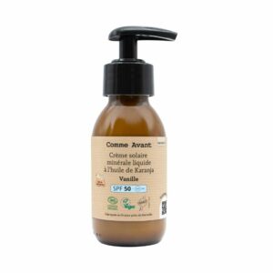 Crème solaire SPF50 minérale liquide Comme Avant