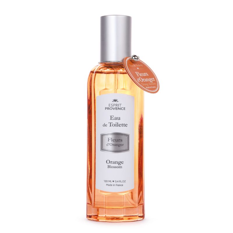 eau de toilette dans un flacon en verre cannelé de 100 ml