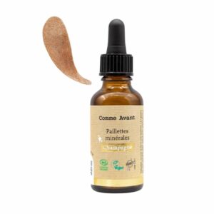 Paillettes minérales naturelles bio longue tenue pour le visage et le corps