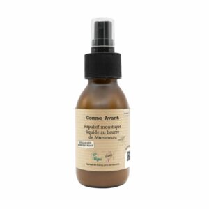 Répulsif anti-moustique naturel liquide au beurre de murumuru en spray 90 ml