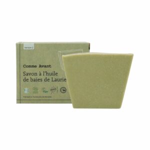 Savon bio à l’huile de baies de laurier pour peaux à imperfections Comme Avant