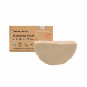 Shampoing solide bio à l'huile de noisette Comme Avant 70 g