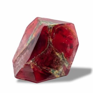 Savon pierre précieuse Grenat SoapRocks® rouge et bordeaux
