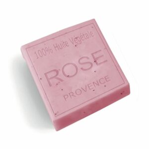 Savon carré végétal exfoliant Rose Maître Savonitto