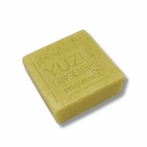 Savon Carré Végétal Exfoliant Yuzu Gingembre Maître Savonitto 100 g